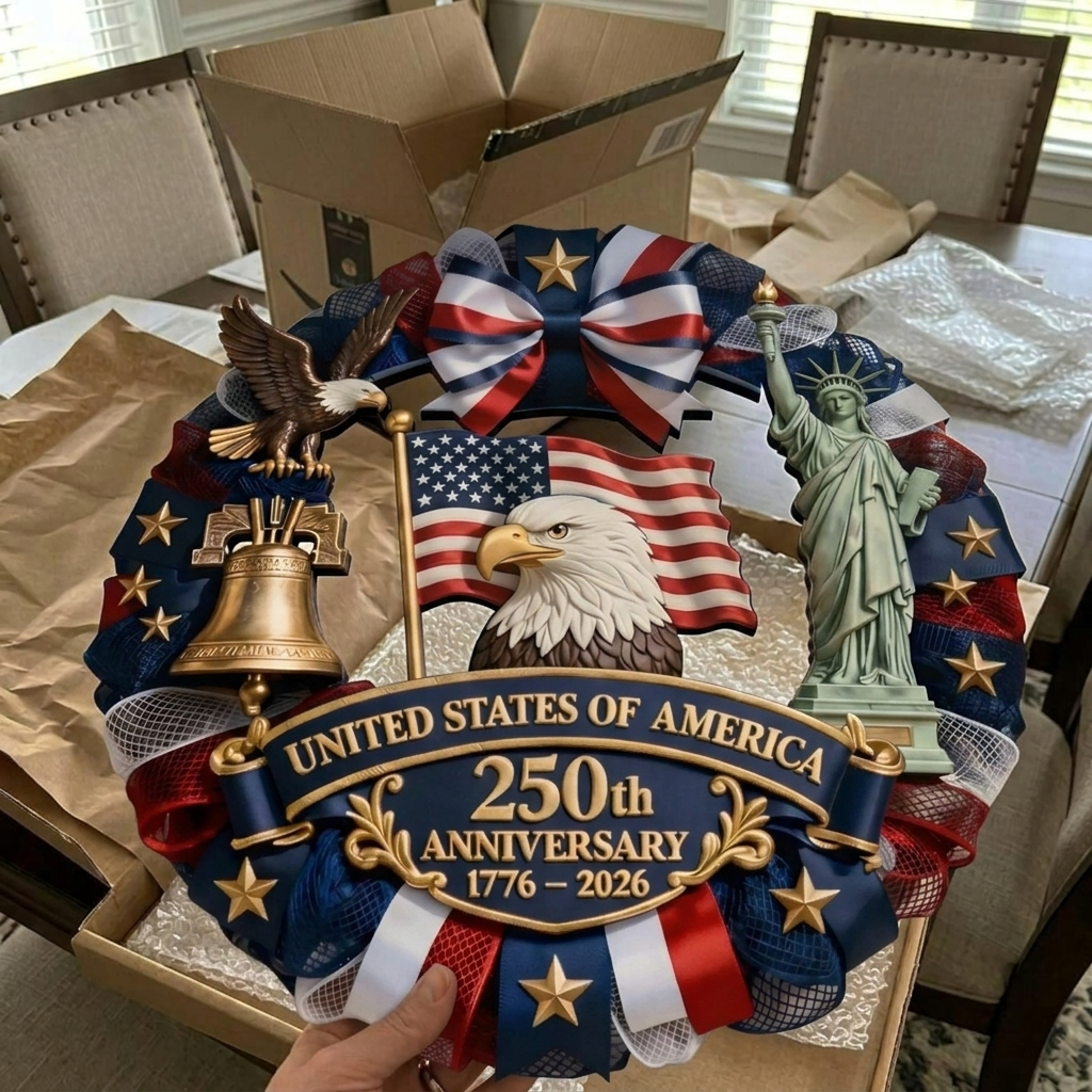 Fourth of July Front Door Decor