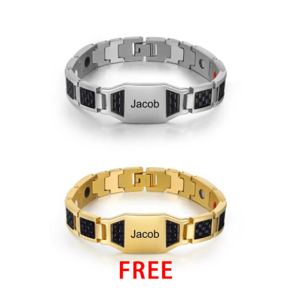 Buy 1 get 1 free 🎁Men's Bracelet Name Customization