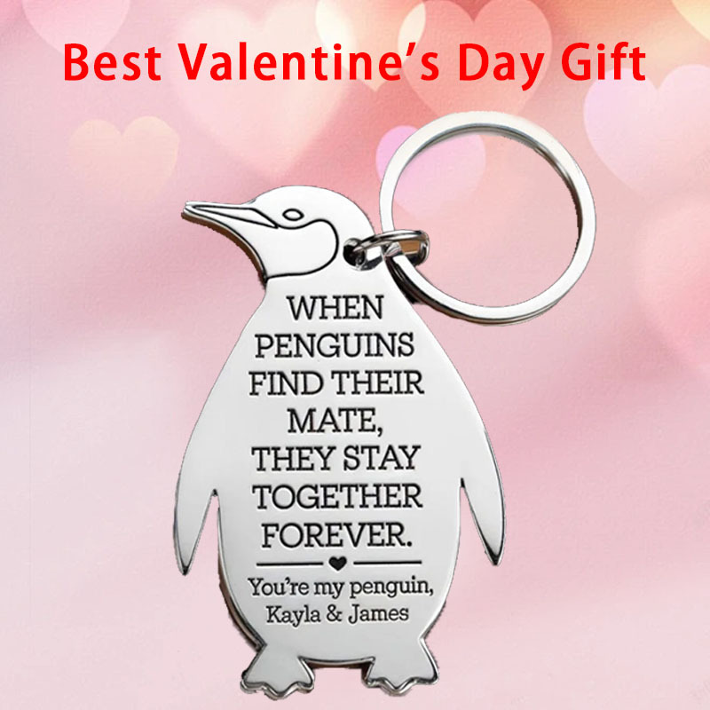 ❤️Valentine's Day Gift🎁 You're My Penguin keychain