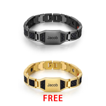 Buy 1 get 1 free 🎁Men's Bracelet Name Customization