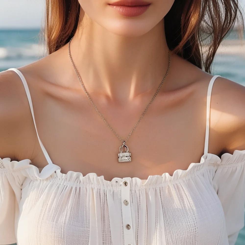 🔥HOT SALE🔥 Diamond Handbag Necklace