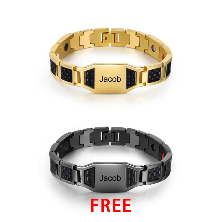 Buy 1 get 1 free 🎁Men's Bracelet Name Customization