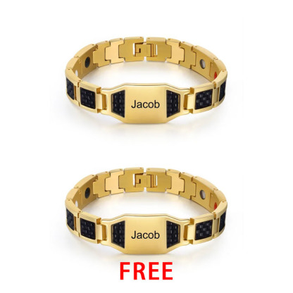 Buy 1 get 1 free 🎁Men's Bracelet Name Customization