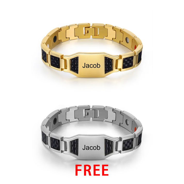 Buy 1 get 1 free 🎁Men's Bracelet Name Customization