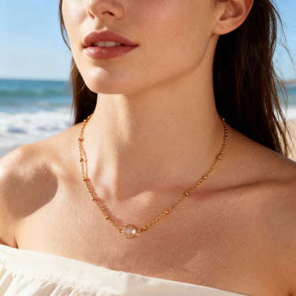 Valentine's Day Gifts🎁 Transparent Crystal Necklace