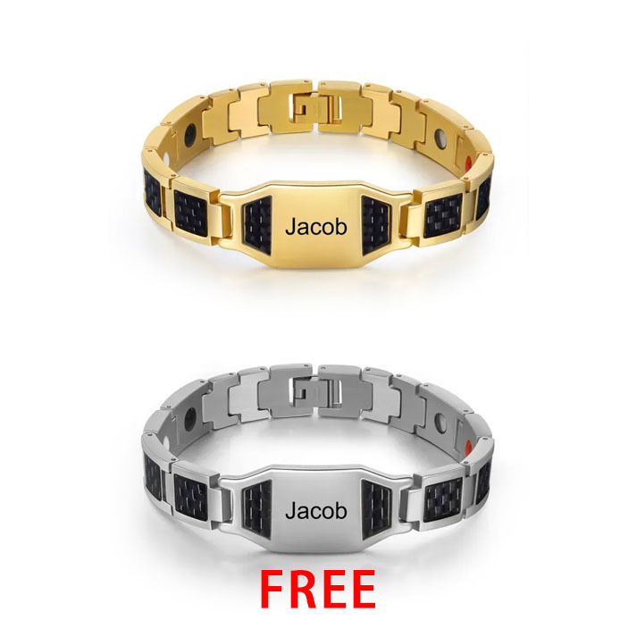 Buy 1 get 1 free 🎁Men's Bracelet Name Customization