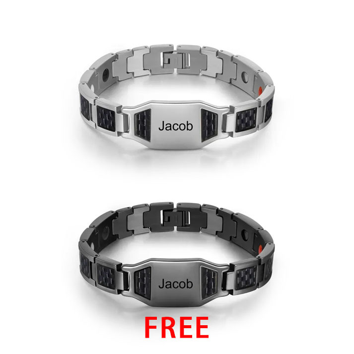 Buy 1 get 1 free 🎁Men's Bracelet Name Customization