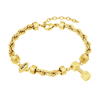 [Copy]✨Twist Chain "My Interests" Custom Bracelet