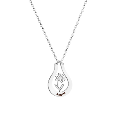 Bespoke Customization - 🌼Unique Birth Flower Necklace🌼