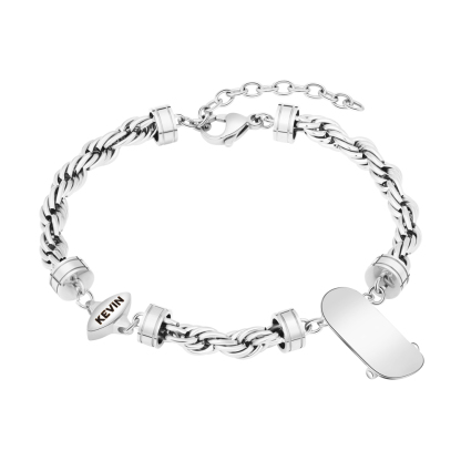 [Copy]✨Twist Chain "My Interests" Custom Bracelet