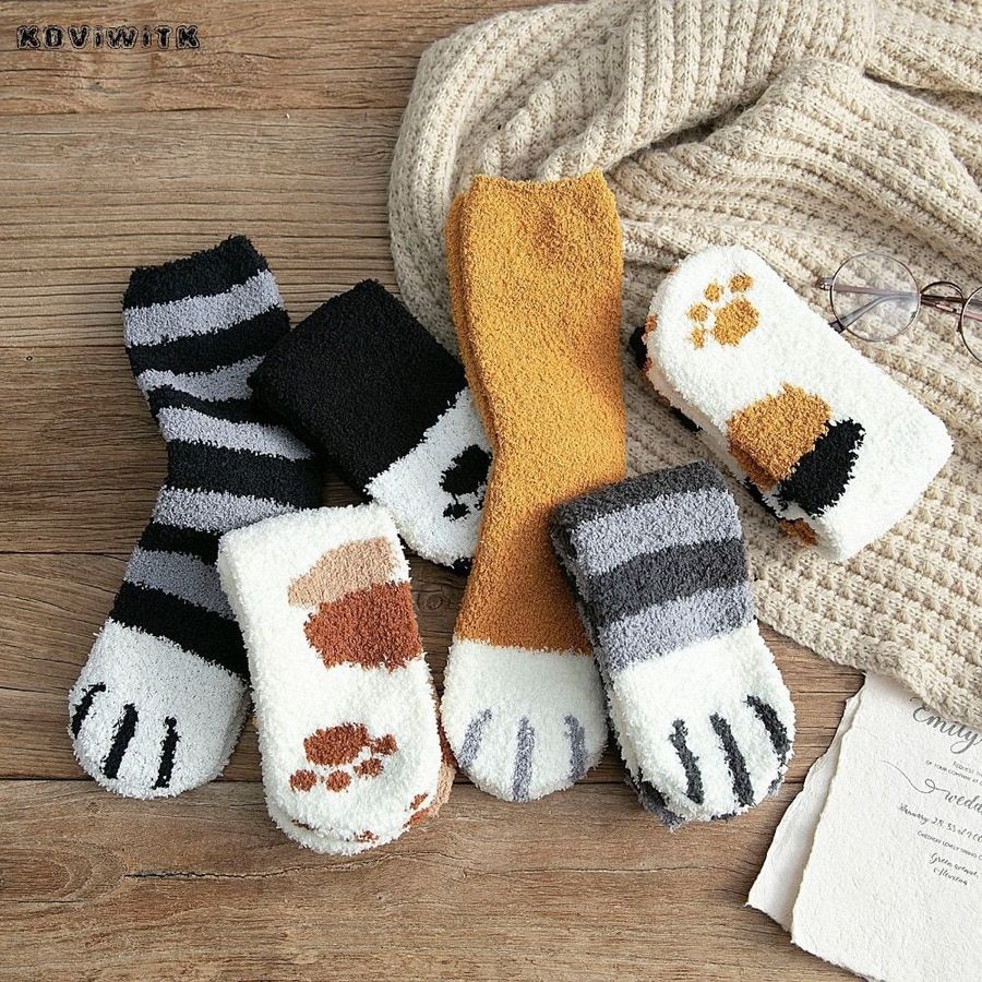Cute Cat Claw Socks Promotion 🎄🎁