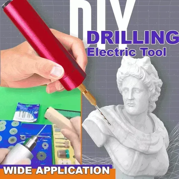 🔥 Last Day 49% OFF 🔥 Handy Drilling Electric Tool (6 drill bits) ✨