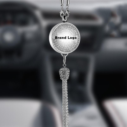 Car Perfume Pendant High-end Car Rearview Mirror Diamond Pendant