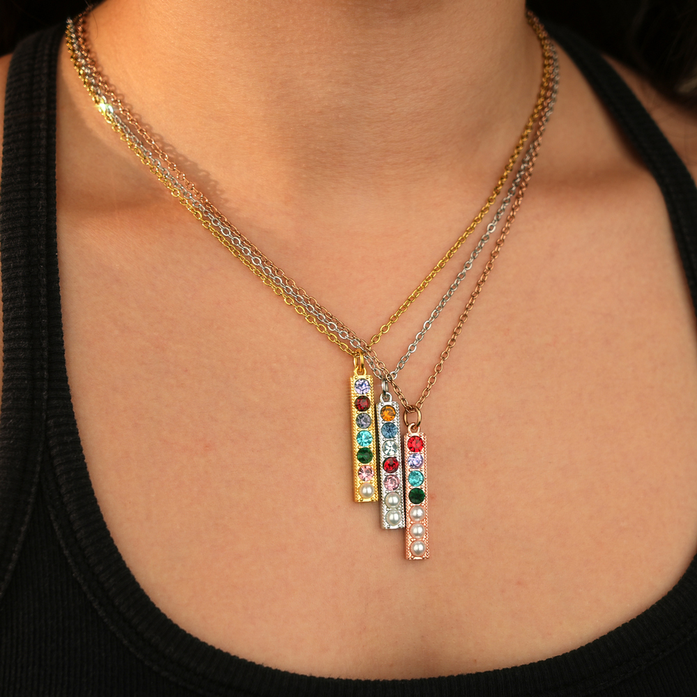 ✨ Personalized Birthstone & Pearl Bracelet/Necklace ✨