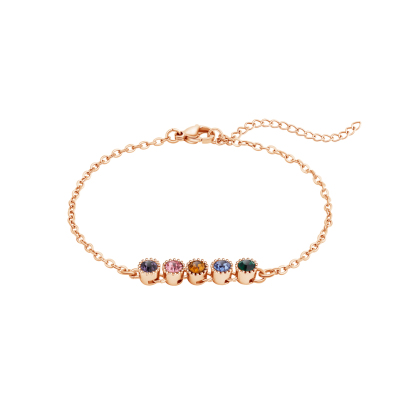 Personalized Birthstone Bracelet