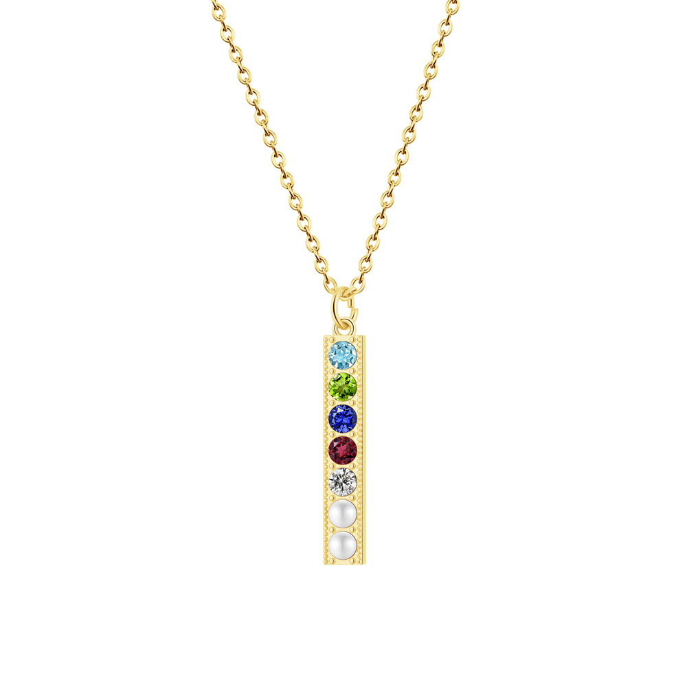 ✨ Personalized Birthstone & Pearl Bracelet/Necklace ✨