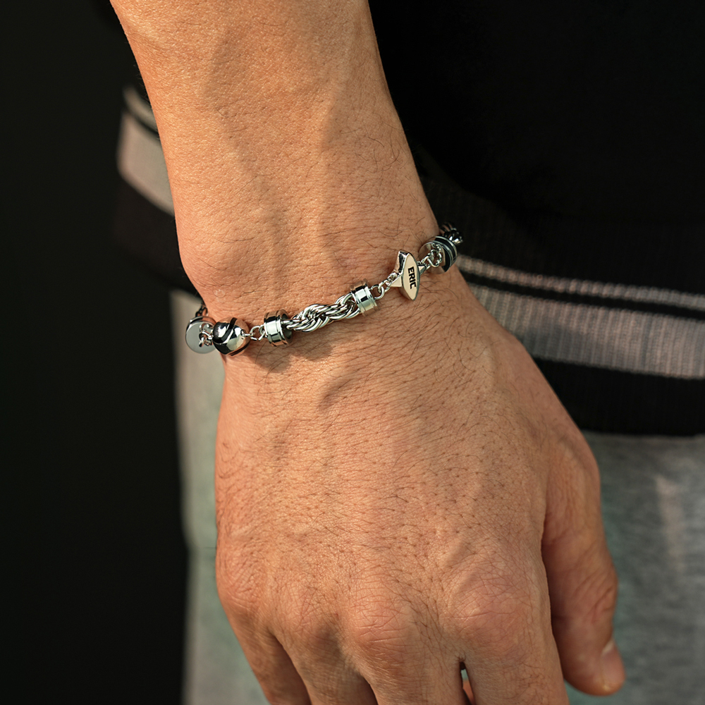 [Copy]✨Twist Chain "My Interests" Custom Bracelet