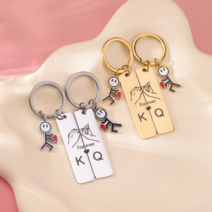 Valentine's Day Gift - Personalized Sending Love Keychain