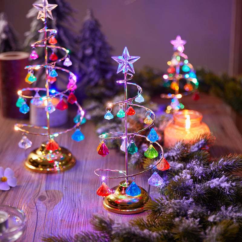 LED Light Crystal Christmas Tree