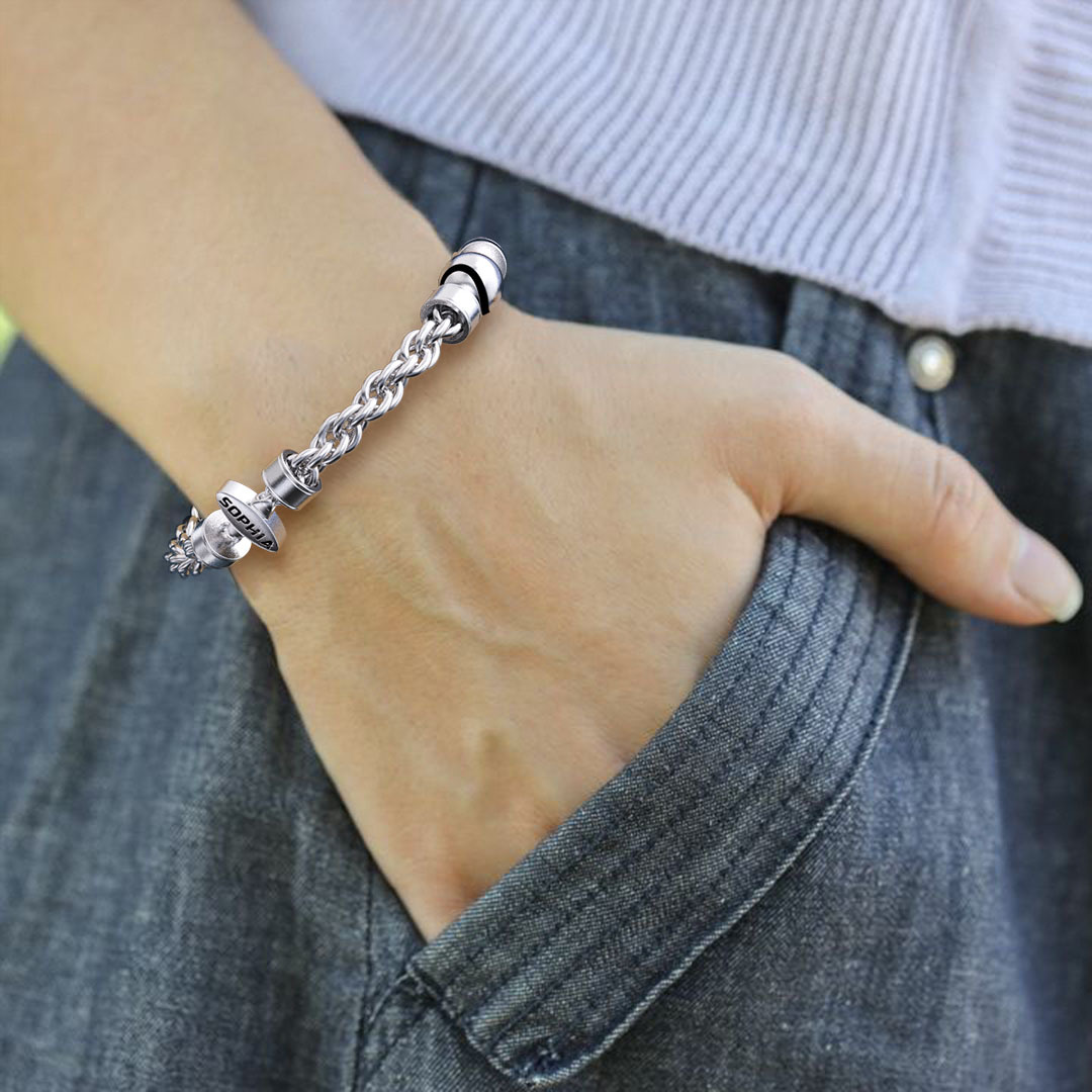 ✨Twist Chain "My Interests" Custom Bracelet