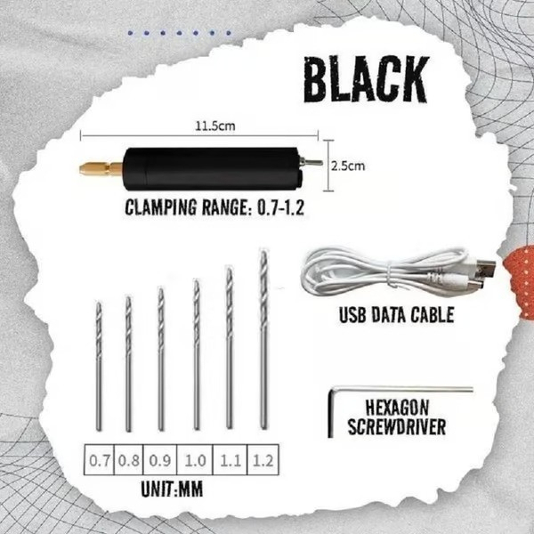 🔥 Last Day 49% OFF 🔥 Handy Drilling Electric Tool (6 drill bits) ✨