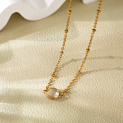 Valentine's Day Gifts🎁 Transparent Crystal Necklace