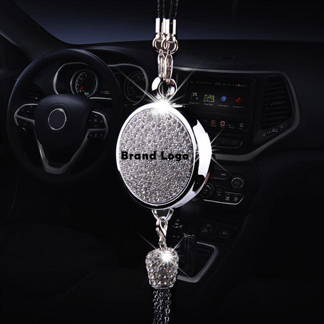 Car Perfume Pendant High-end Car Rearview Mirror Diamond Pendant