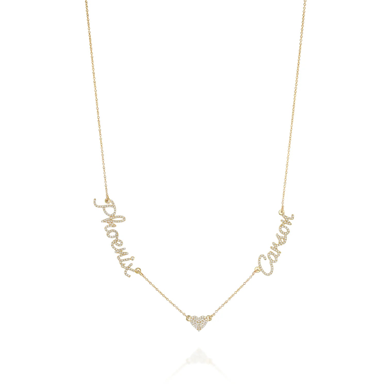 Christmas Gift🎁 Personalized Diamond Heart Name Necklace