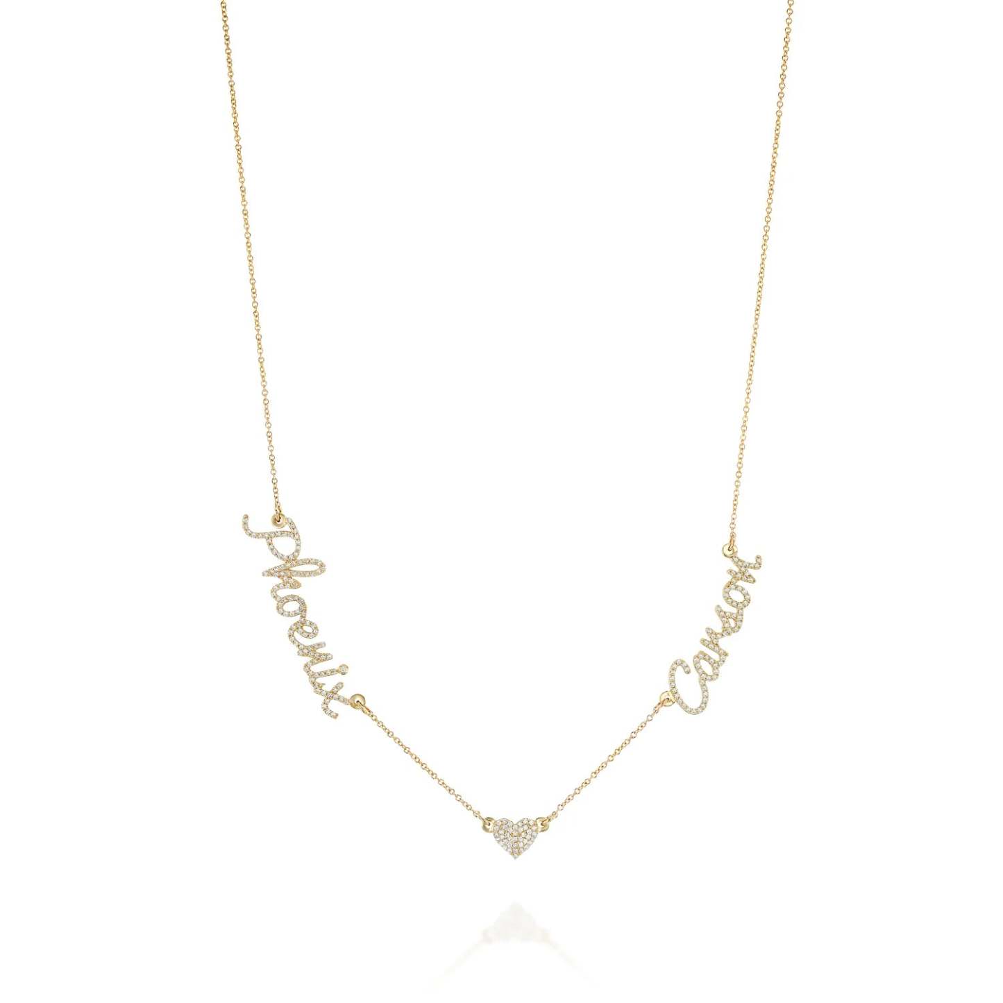 Christmas Gift🎁 Personalized Diamond Heart Name Necklace