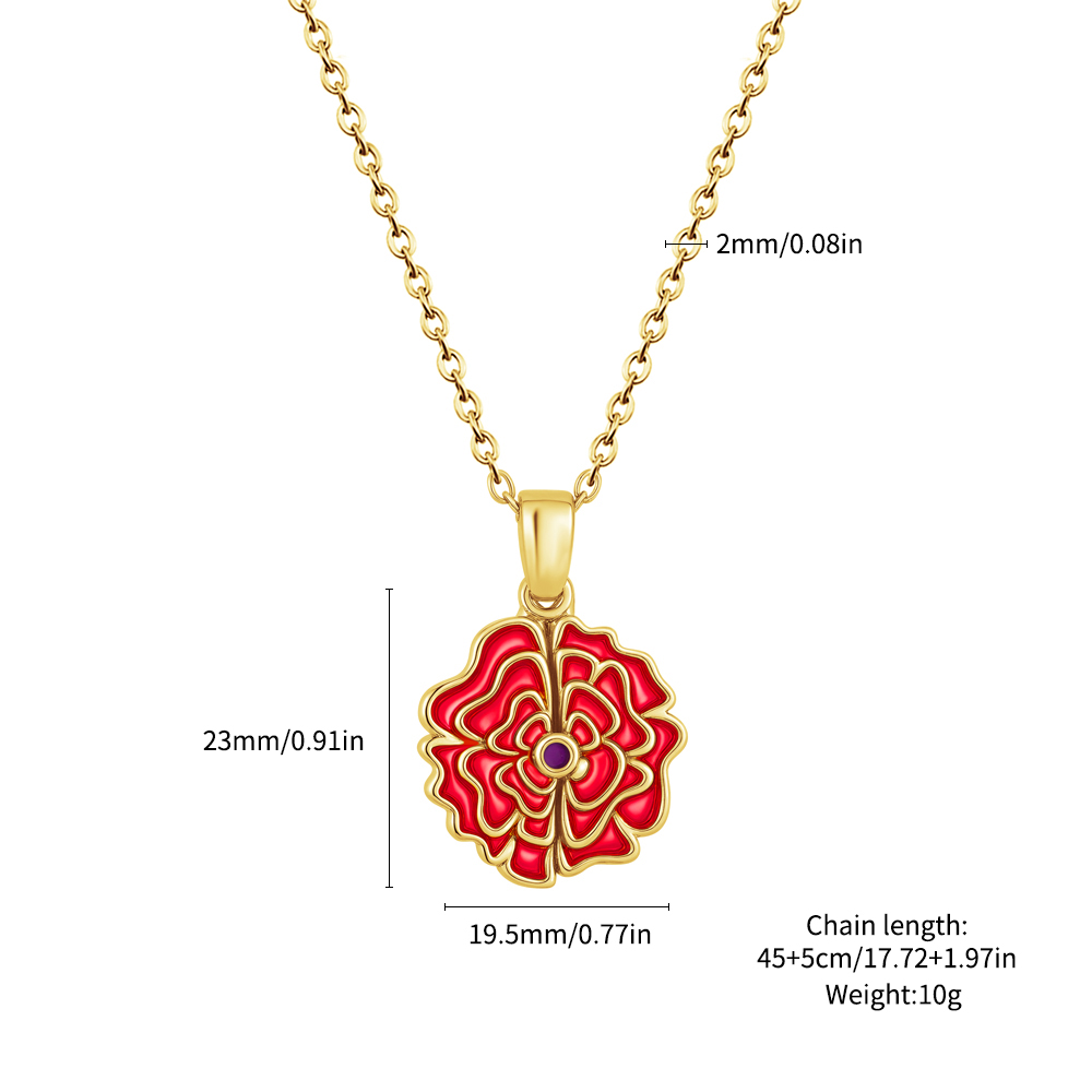 Valentine's Day Gifts🌸 Personalized Blooming Flower Name Necklace