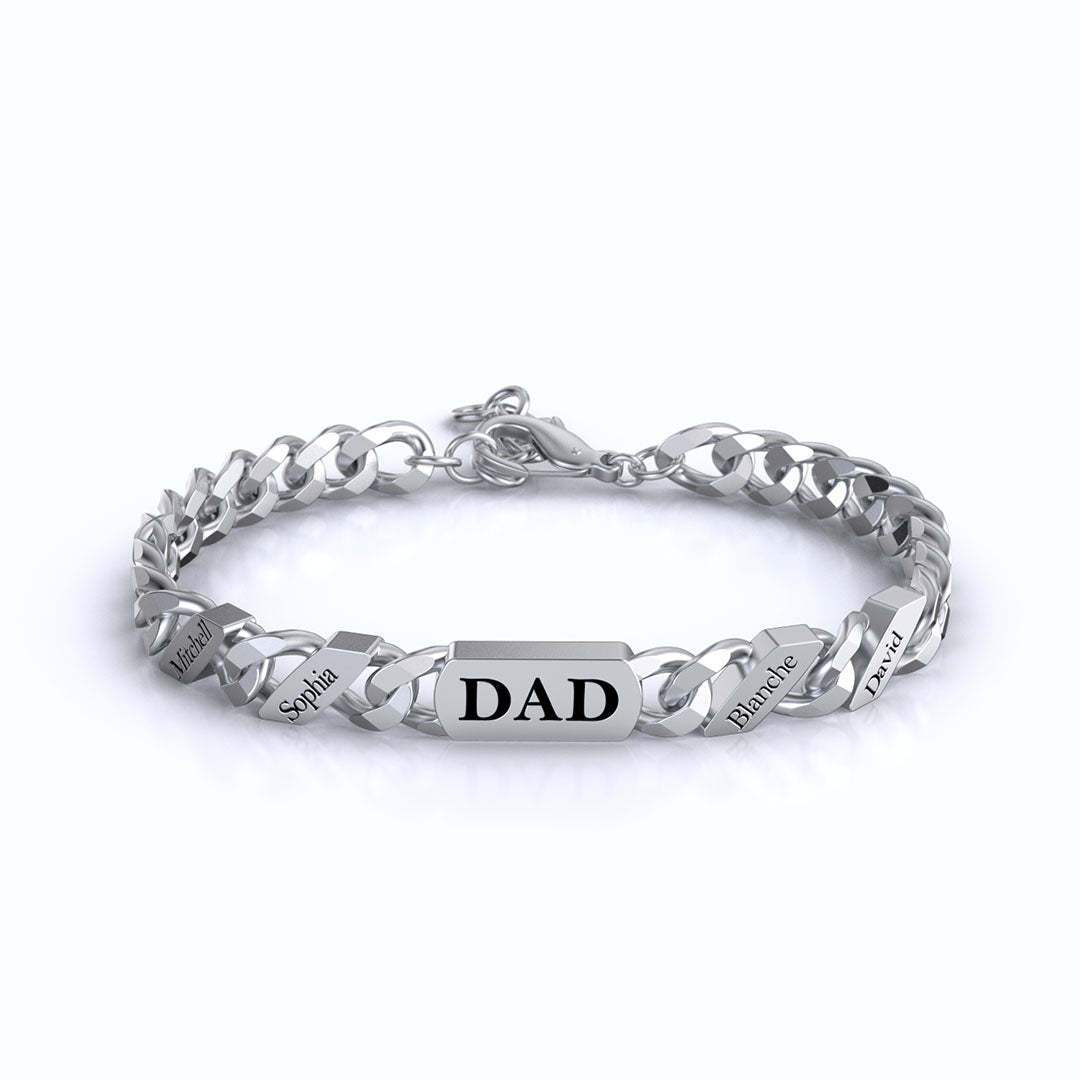 Custom Fashion Name Chain Bracelet For Christmas Gift🎁