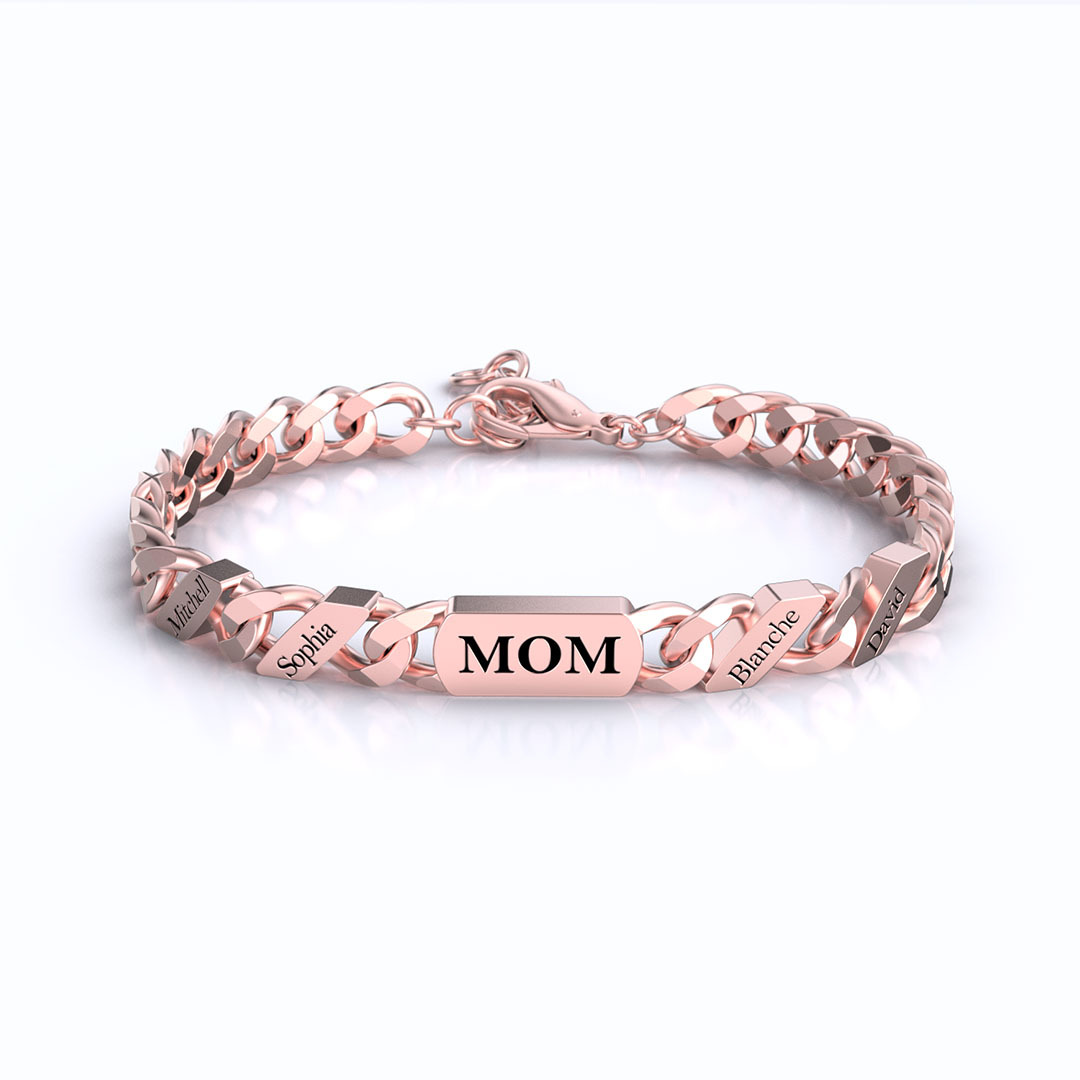 Mother's Day Gift 🎁Custom Fashion Name Chain Bracelet