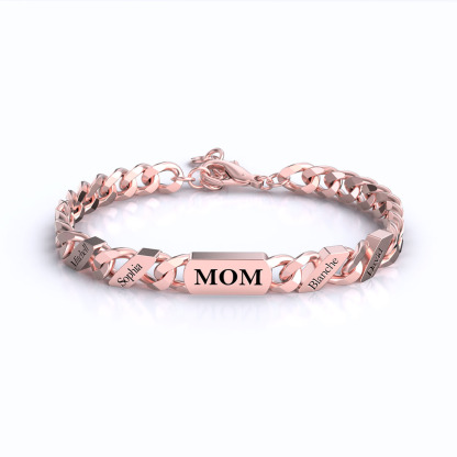 Mother's Day Gift 🎁Custom Fashion Name Chain Bracelet