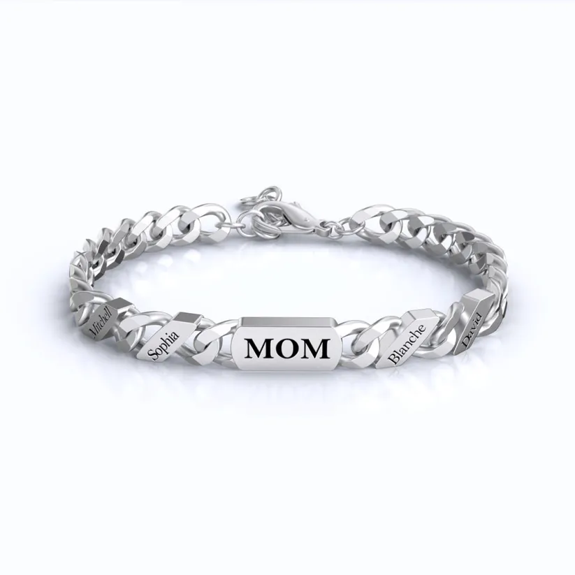 Custom Fashion Name Chain Bracelet
