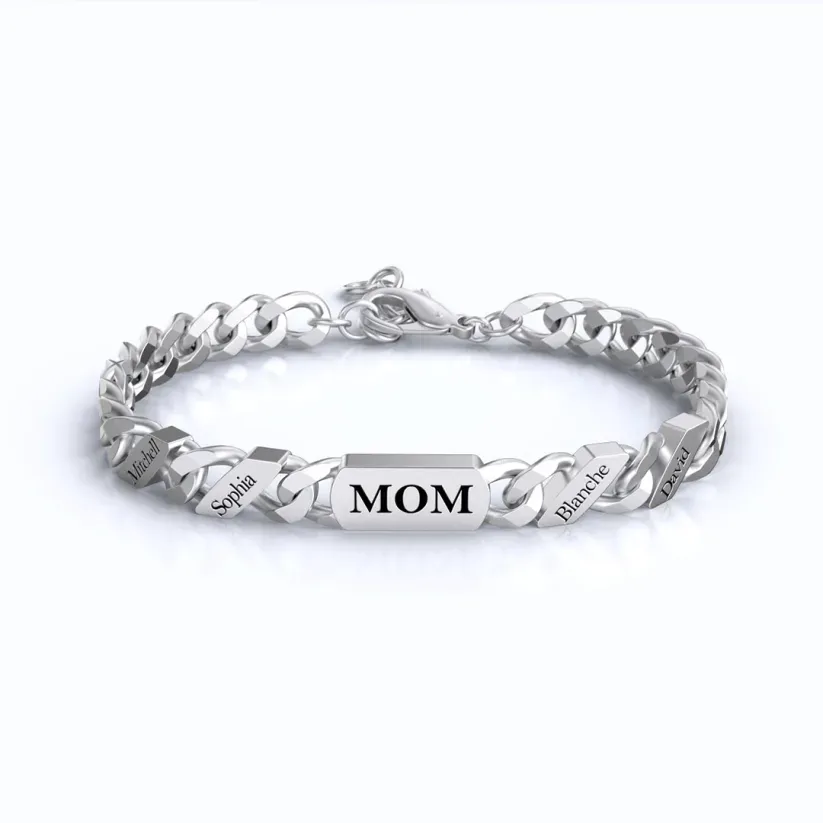 Custom Fashion Name Chain Bracelet