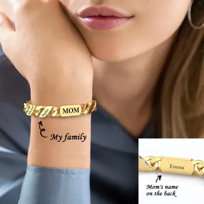 Custom Fashion Name Chain Bracelet