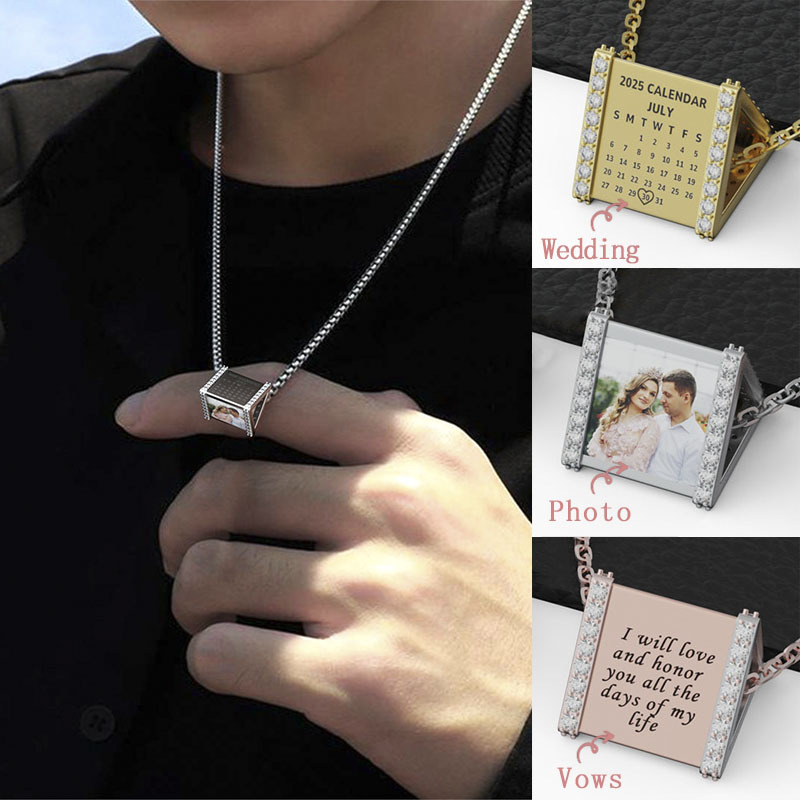 Wedding Anniversary - Column Necklace