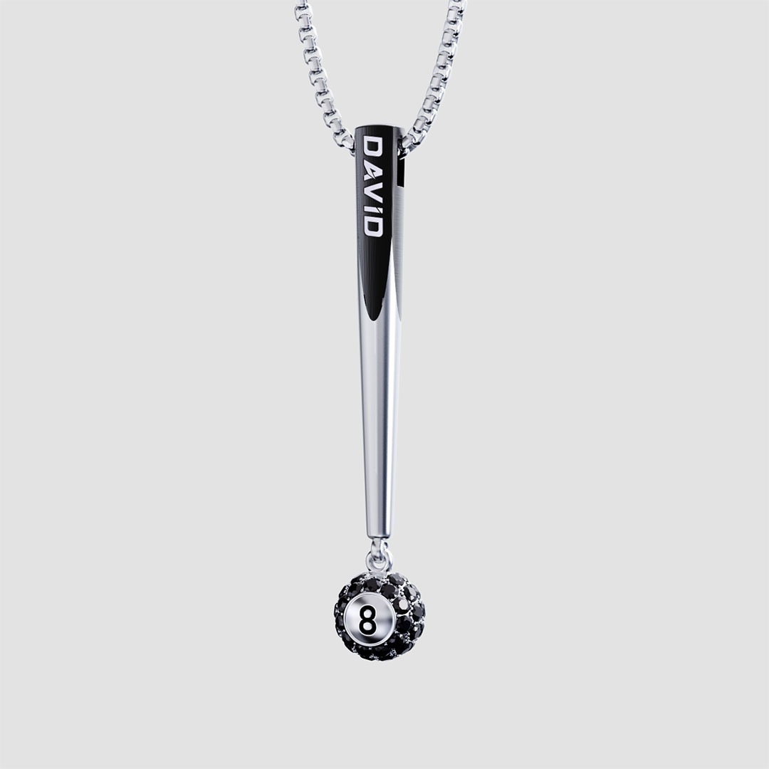 Customized Name Snooker Necklace