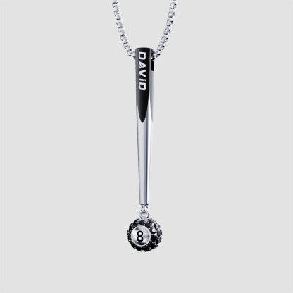 Customized Name Snooker Necklace
