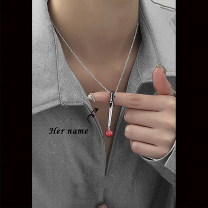 Customized Name Snooker Necklace