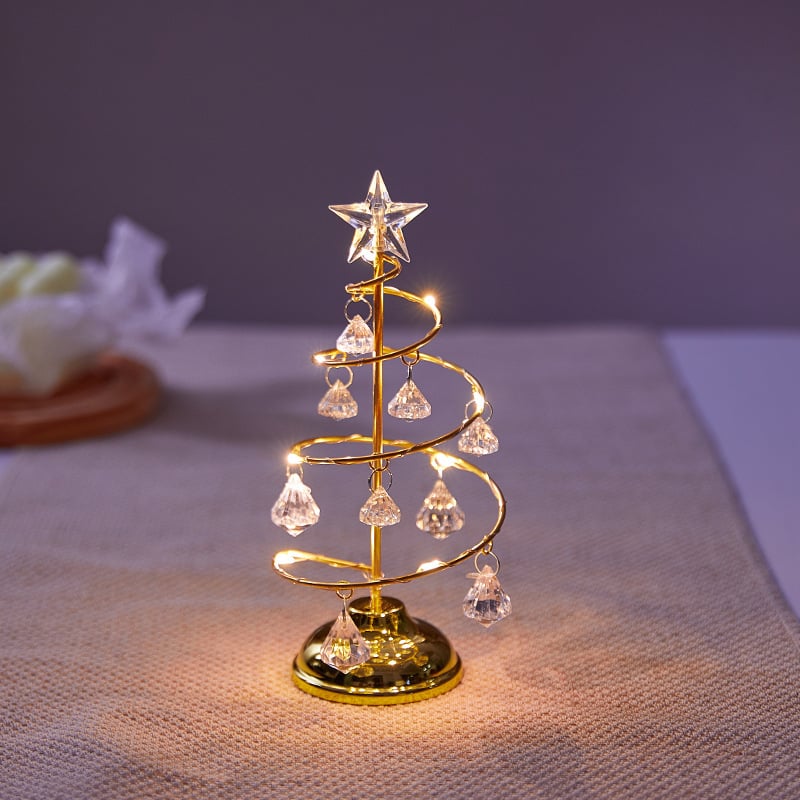 LED Light Crystal Christmas Tree