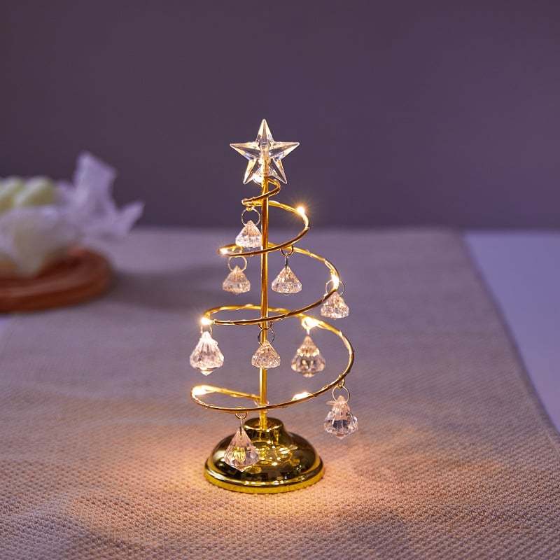 LED Light Crystal Christmas Tree