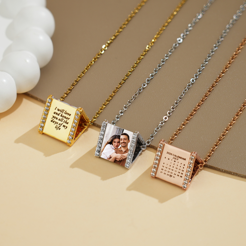 Wedding Anniversary - Column Necklace