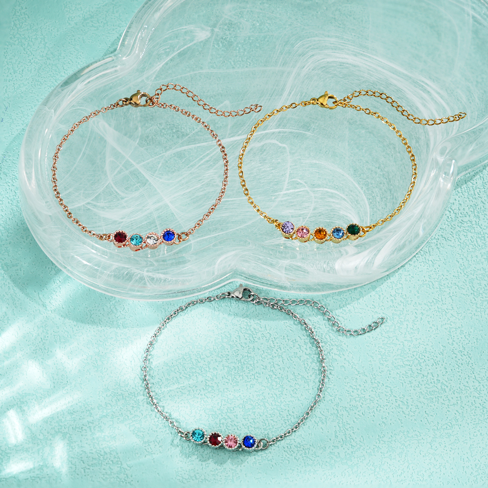 Personalized Birthstone Bracelet