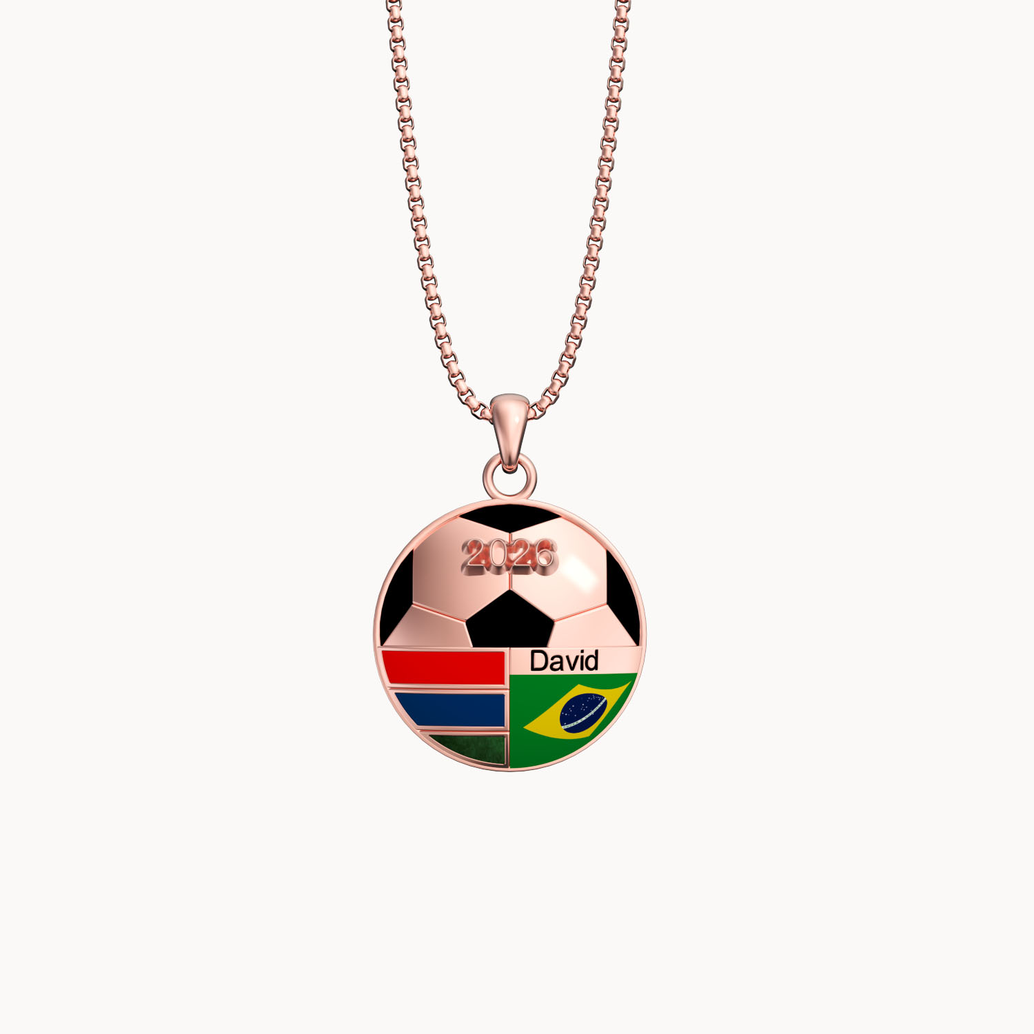 2026 World Cup Personalized Soccer Jewelry