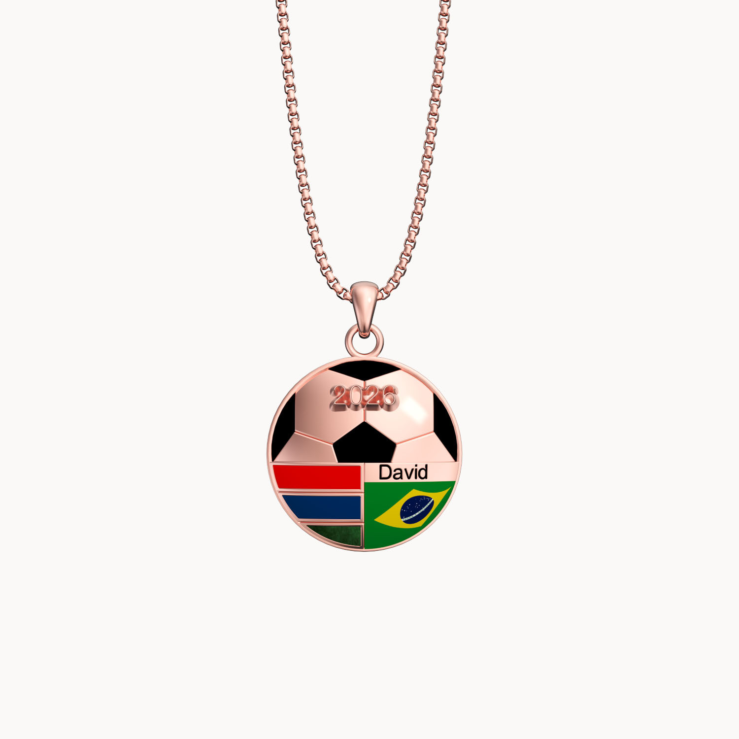 2026 World Cup Personalized Soccer Jewelry