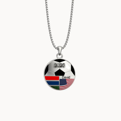 2026 World Cup Personalized Soccer Jewelry
