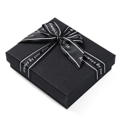 Exquisite Gift Box Black Gift Packaging Jewelry Box