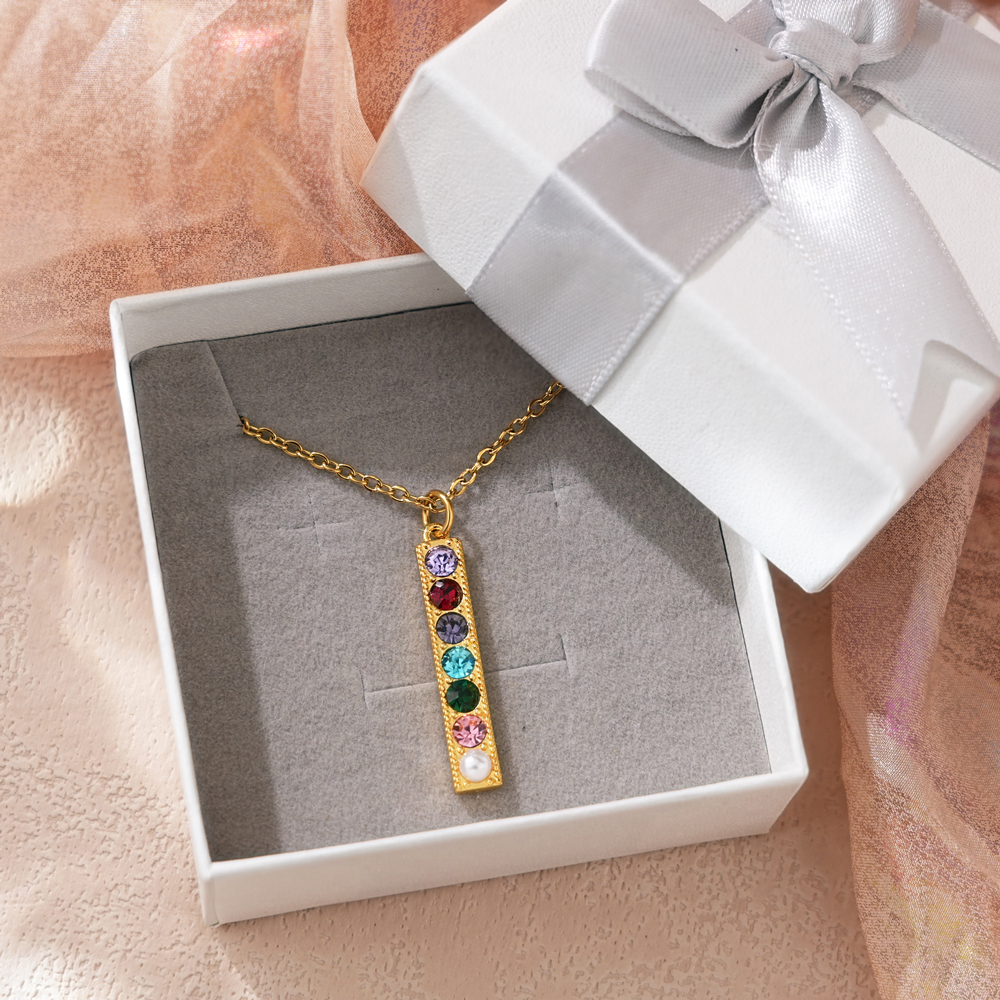 ✨ Personalized Birthstone & Pearl Bracelet/Necklace ✨