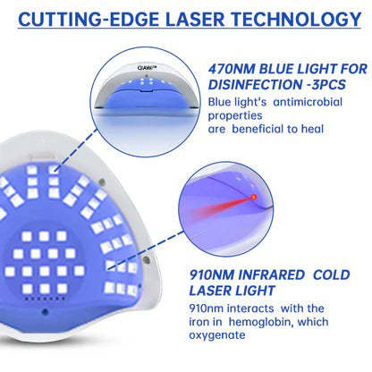 ✨ Last Day Discount: 62% OFF 🌸 QIAWI™ PureNail Fungus Laser Device-🗽Made and Shipped from USA👏